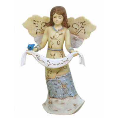 Thanks You're an Angel Keepsake Figurine