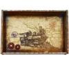 Tray with train