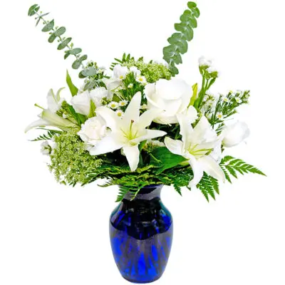 Bright Blue Skies Bouquet