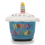 Happy Birthday LED musical cupcake 4" +$13.95