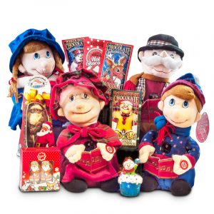 Interactive Singing Carolers - Set of 4 Musical Toys