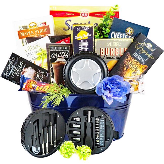 For the Coolest Guy Basket Gourmet gift basket Premium Ontario
