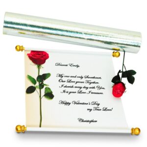 Romantic scroll