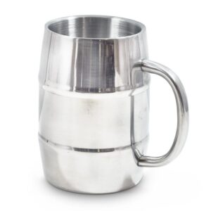 silver mug