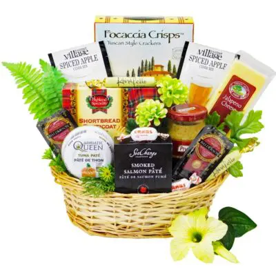 Best Wishes Cheese Basket