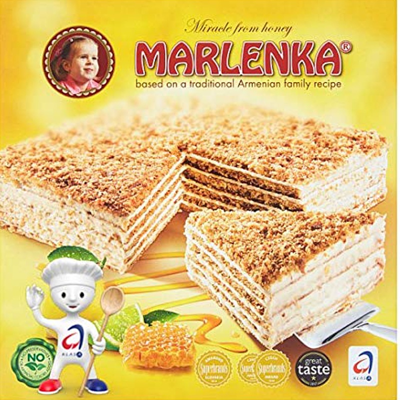 Marlenka Lemon Honey Cake - Image 2